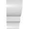 Ekena Millwork 5-in. W x 10-in. D x 10-in. H Ridgewood Architectural Grade PVC Knee Brace BRCP05X10X10RID - alternate 5